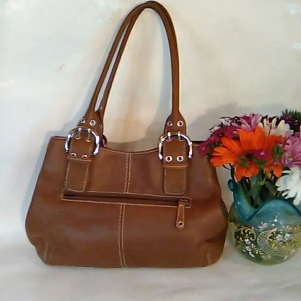 Tignanello Luggage Tan Satchel